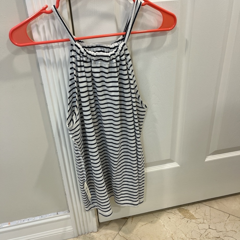 Striped Sleeveless Top